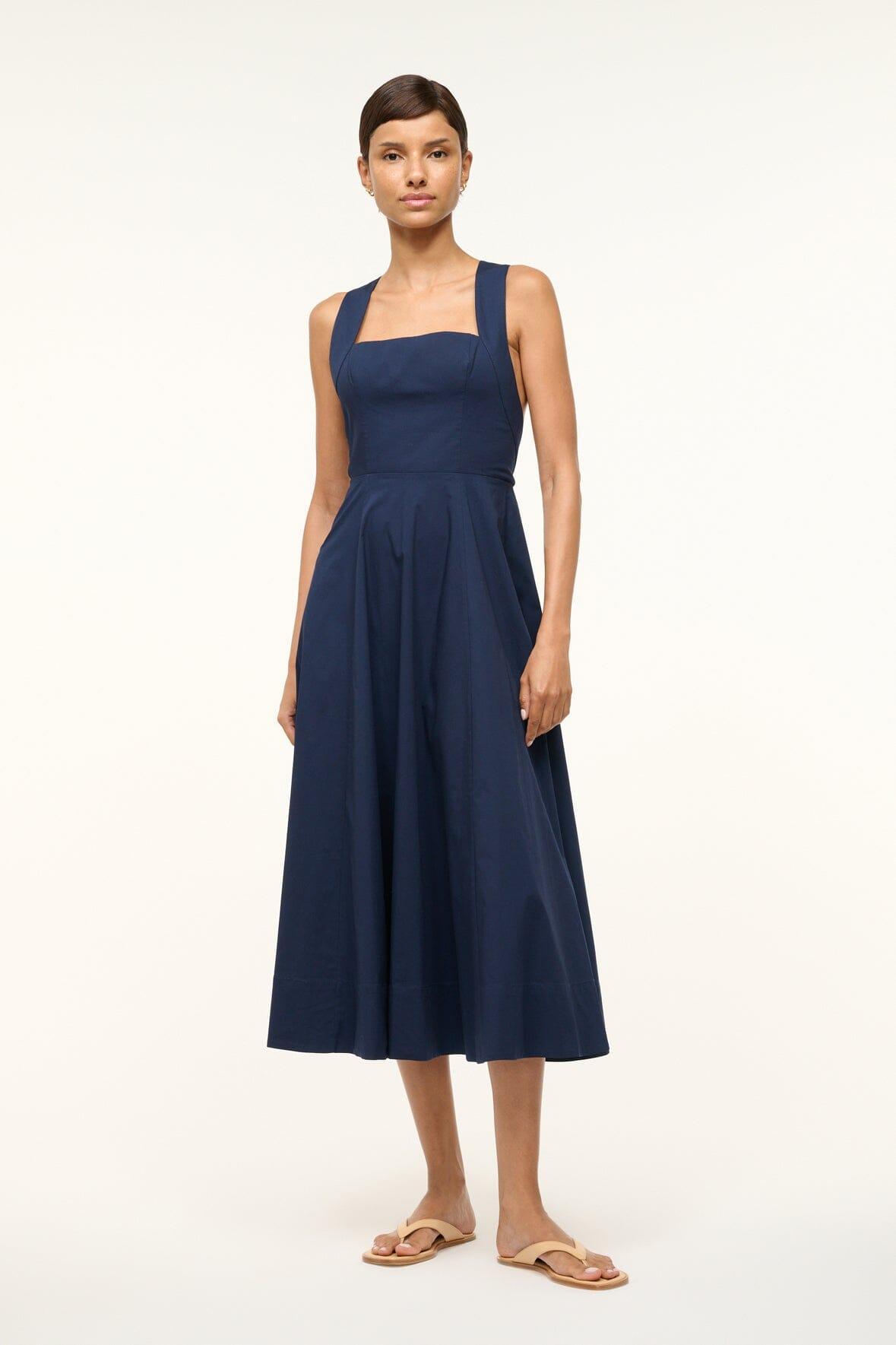 TERESA DRESS | NAVY Product Image