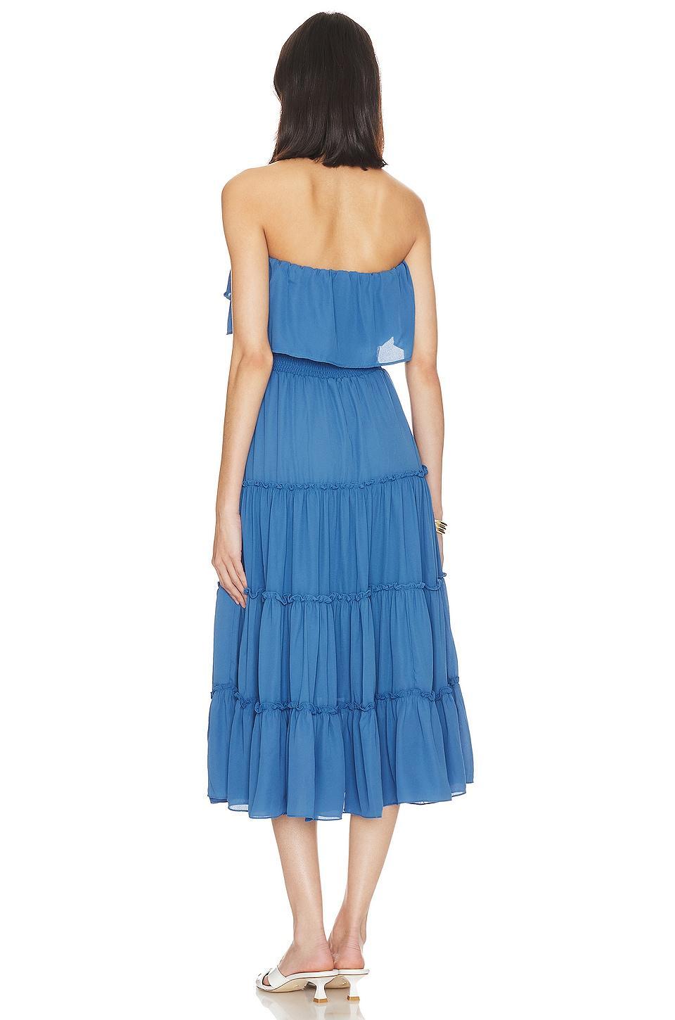 Strapless Ruffle Tiered Dress 1. STATE Product Image