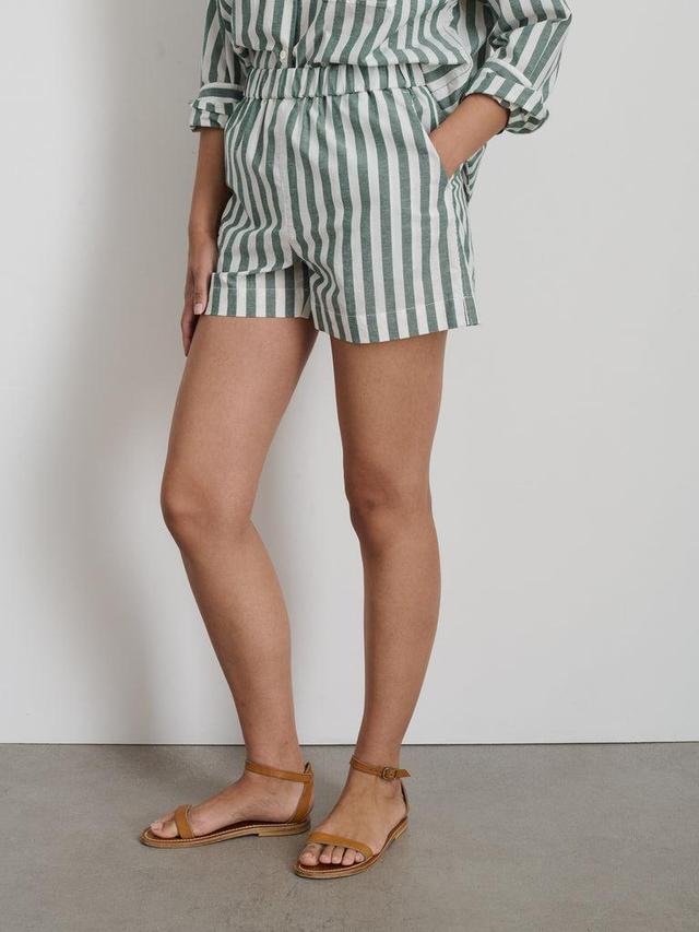 Poolside Shorts In Positano Stripe Product Image