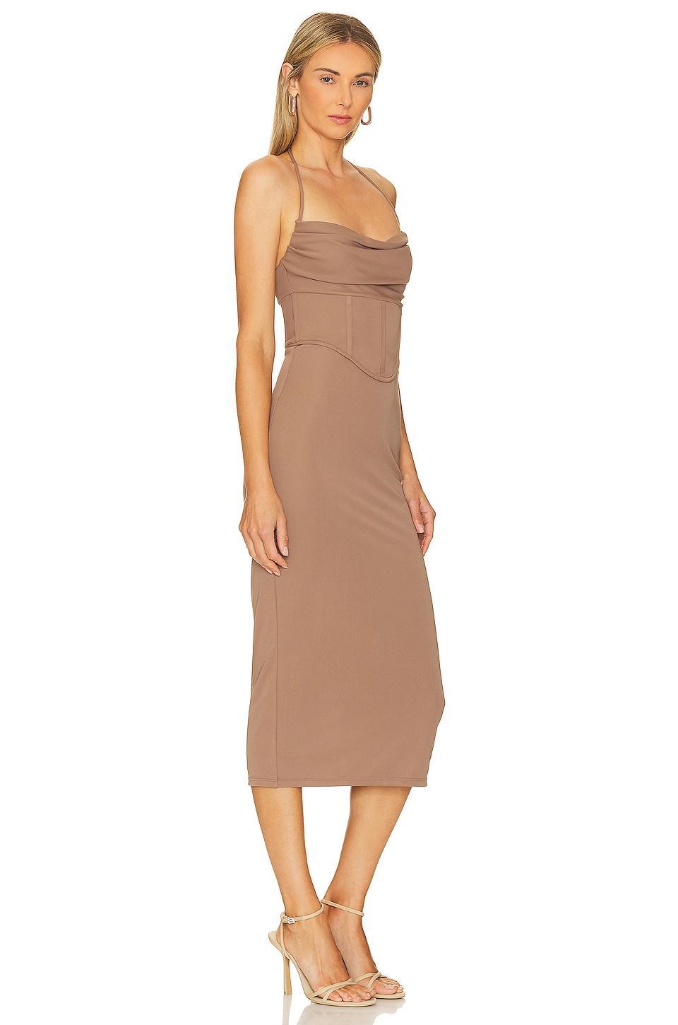 Thalia Corset Midi Dress Product Image