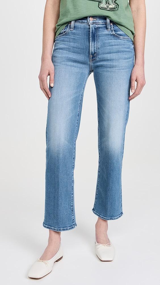 MOTHER The Mid Rise Rambler Zip Ankle Jeans | Shopbop product image