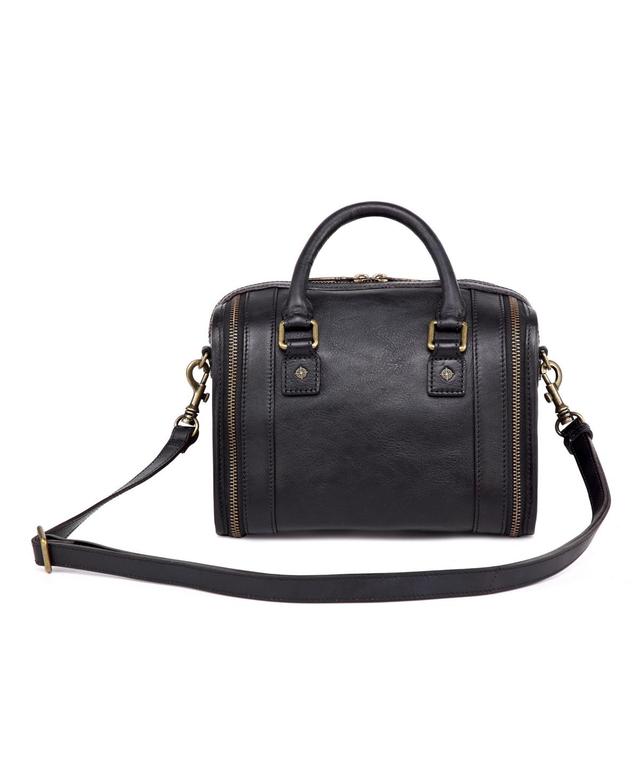 Old Trend Womens Genuine Leather Mini Trunk Crossbody Bag Product Image