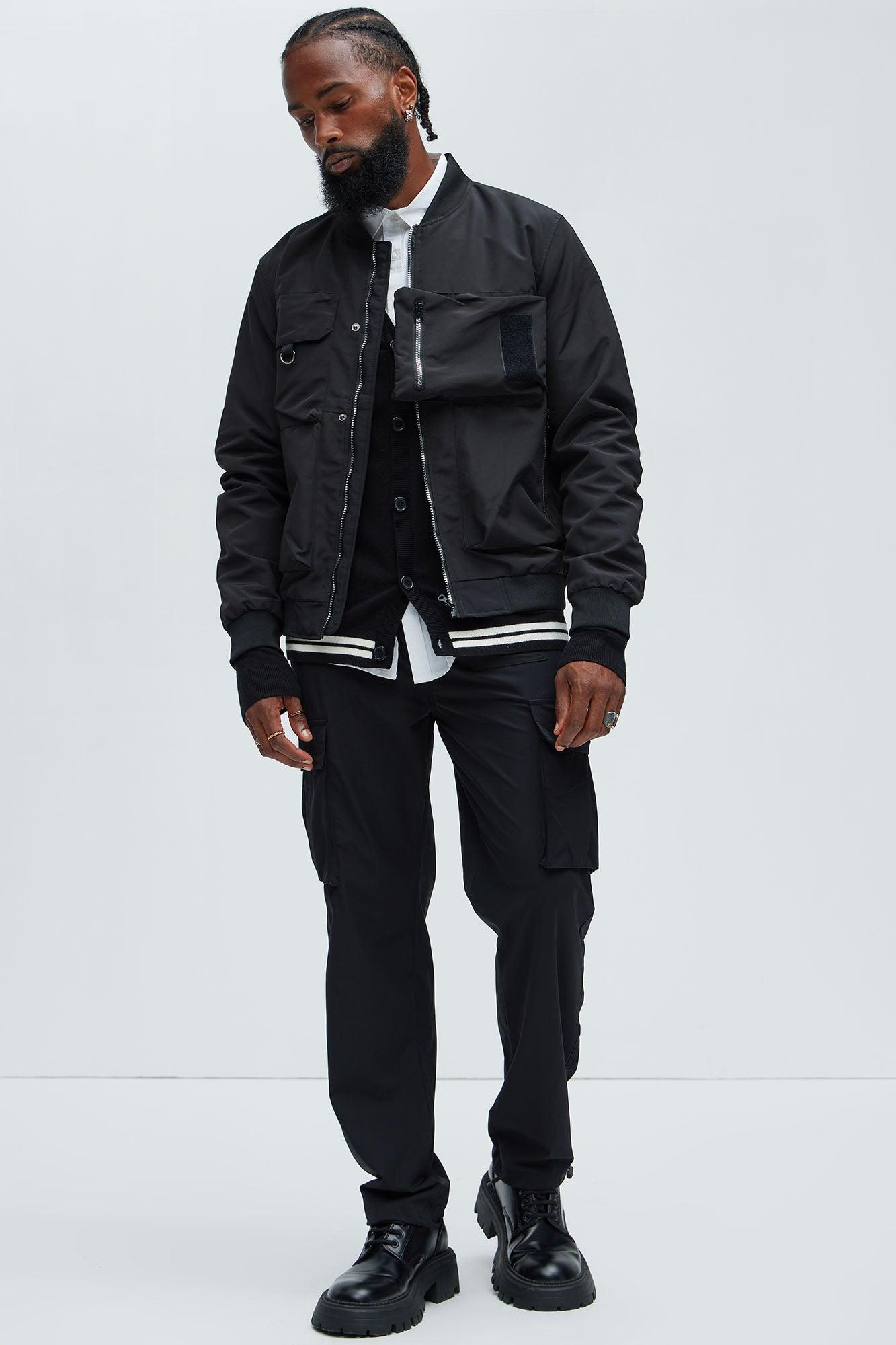 Off To Work Lightweight Bomber - Black Product Image