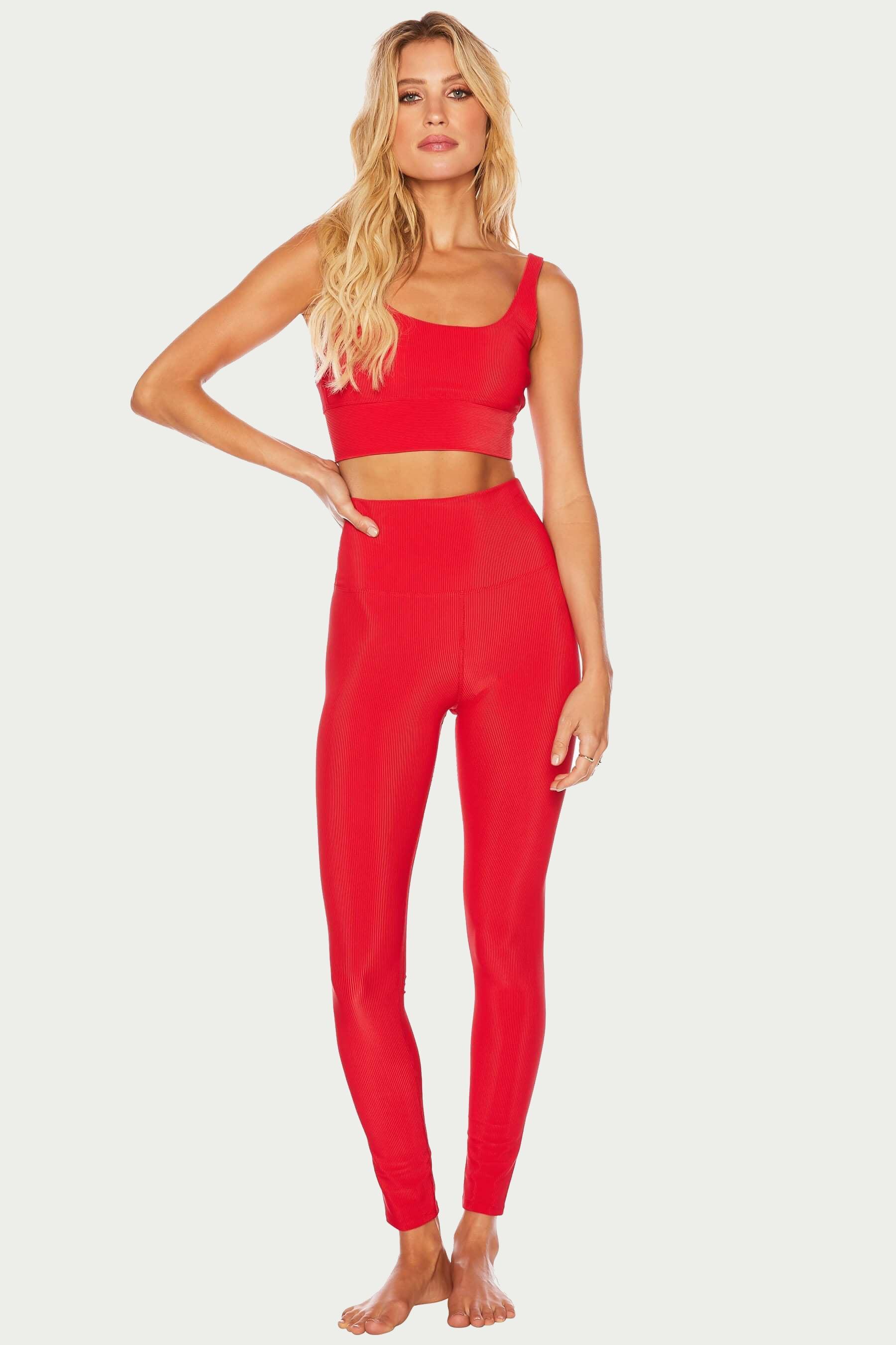 Ayla Legging Red Product Image