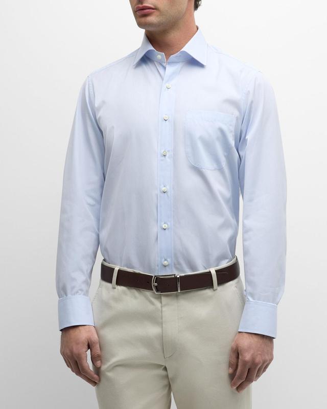 Mens Poplin Dress Shirt Product Image