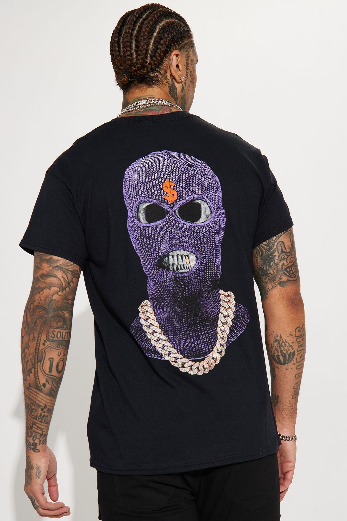 No Face Or Case Short Sleeve Tee - Black Product Image