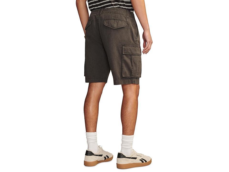 Lucky Brand 9 Ripstop Cargo Short (Raven) Men's Shorts Product Image