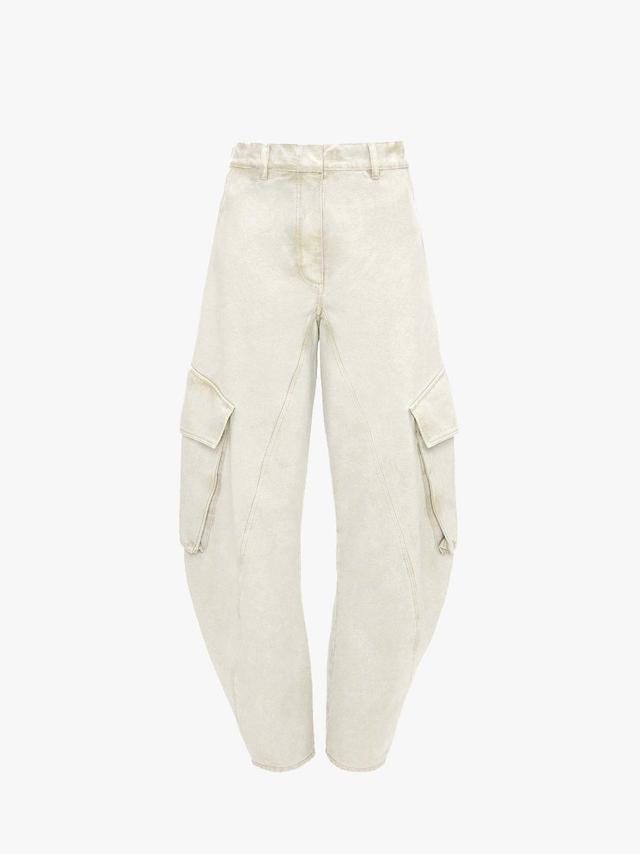 TWISTED CARGO TROUSERS in neutrals | JW Anderson US  Product Image