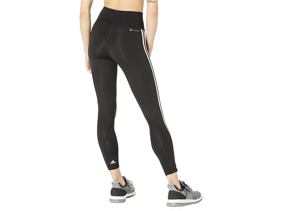 adidas Versatility Training Icon 3-Stripes 7/8 Tights Women's Clothing Product Image