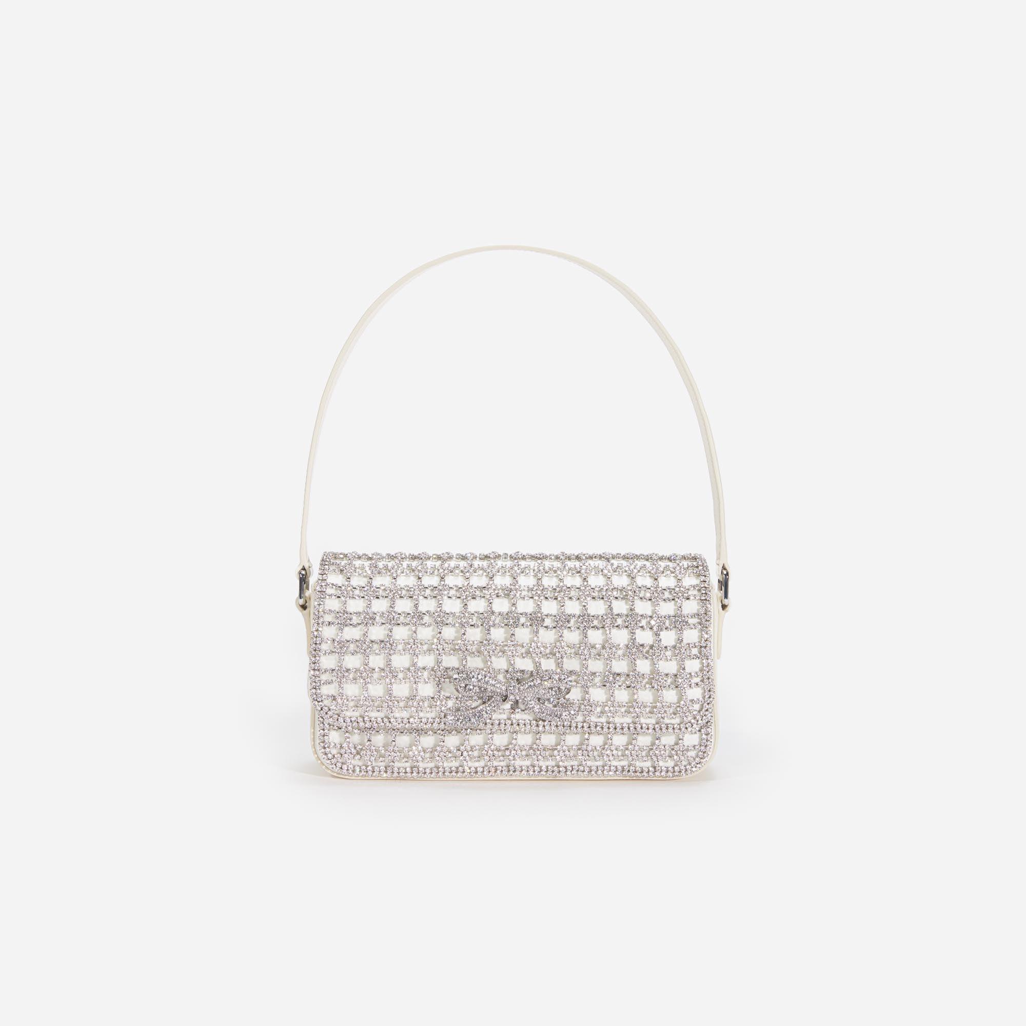 Champagne Crystal Baguette Bag Product Image