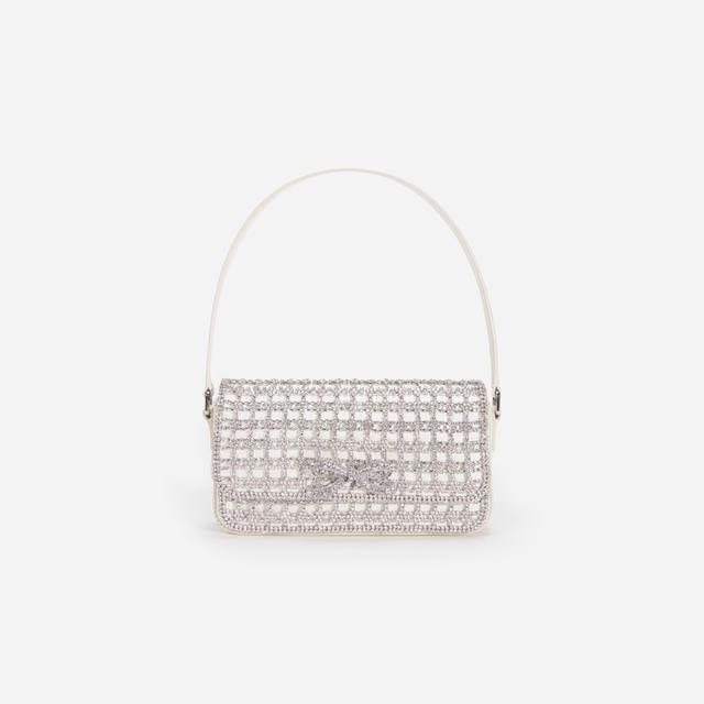 Champagne Crystal Baguette Bag Product Image