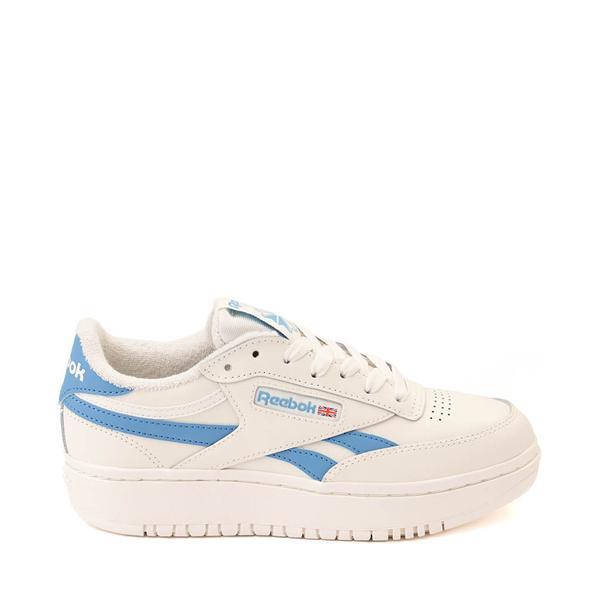 Womens Reebok Club C Double Revenge Athletic Shoe - Chalk / Essential Blue Product Image