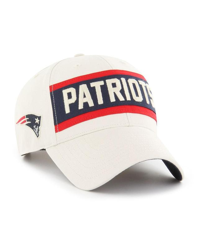 Mens 47 Brand Cream New England Patriots Crossroad Mvp Adjustable Hat Product Image