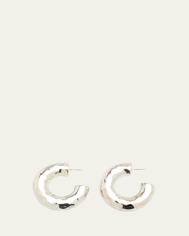 Ippolita Sterling Silver Classico Medium Hoop Earrings Product Image