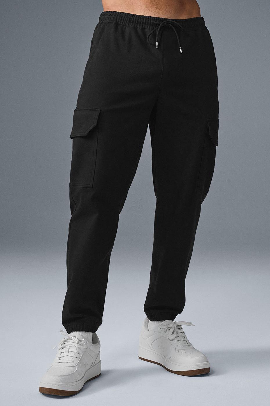 Edition Sueded Jogger - Black Male Product Image