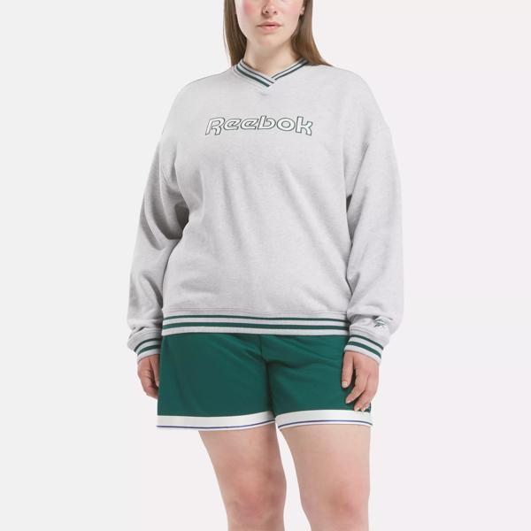 Embroidered Crewneck Sweatshirt (Plus Size) Product Image