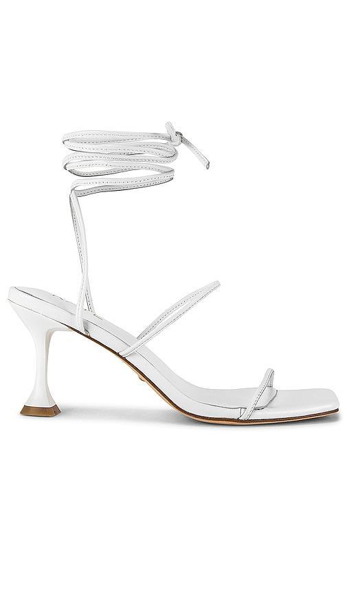 RAYE Roo Heel in White. Size 6.5, 7, 7.5. Product Image