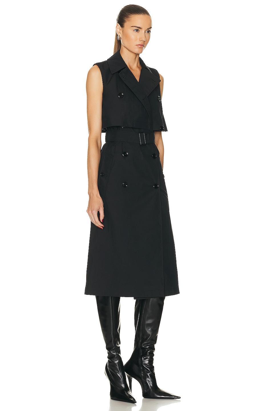 Burberry Trench Dress Black. (also in ). Product Image