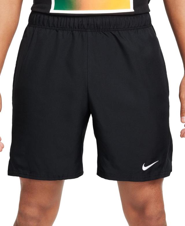 Nike Mens Court Victory Dri-fit 7 Tennis Shorts - Obsidian/(white) Product Image