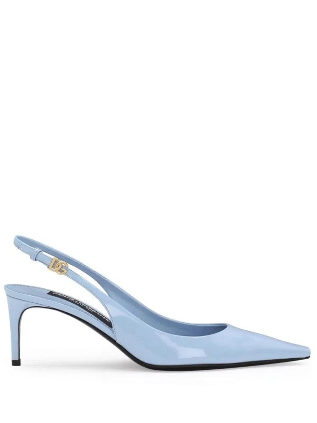 DOLCE & GABBANA Pumps In Clear Blue Product Image