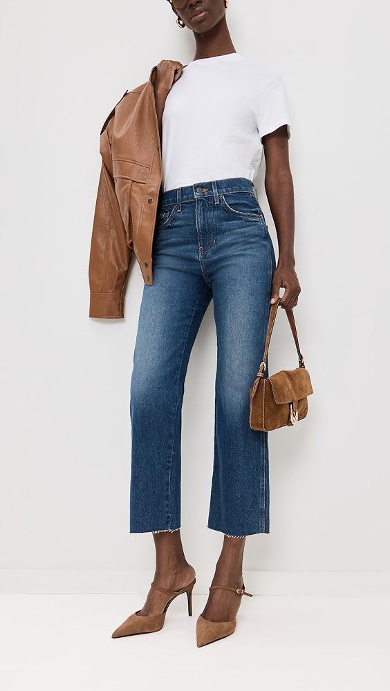 Veronica Beard Jean Dylan High Rise Straight Jeans | Shopbop Product Image