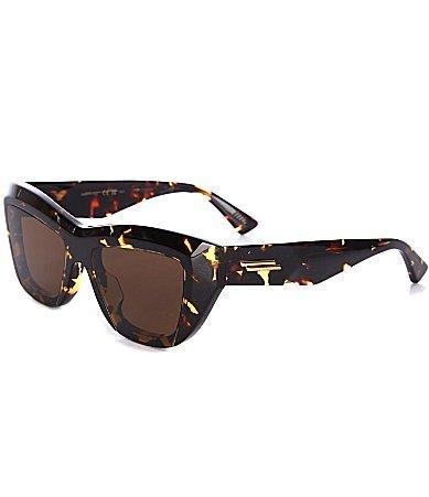 Raised Logo Acetate Cat-Eye Sunglasses Product Image