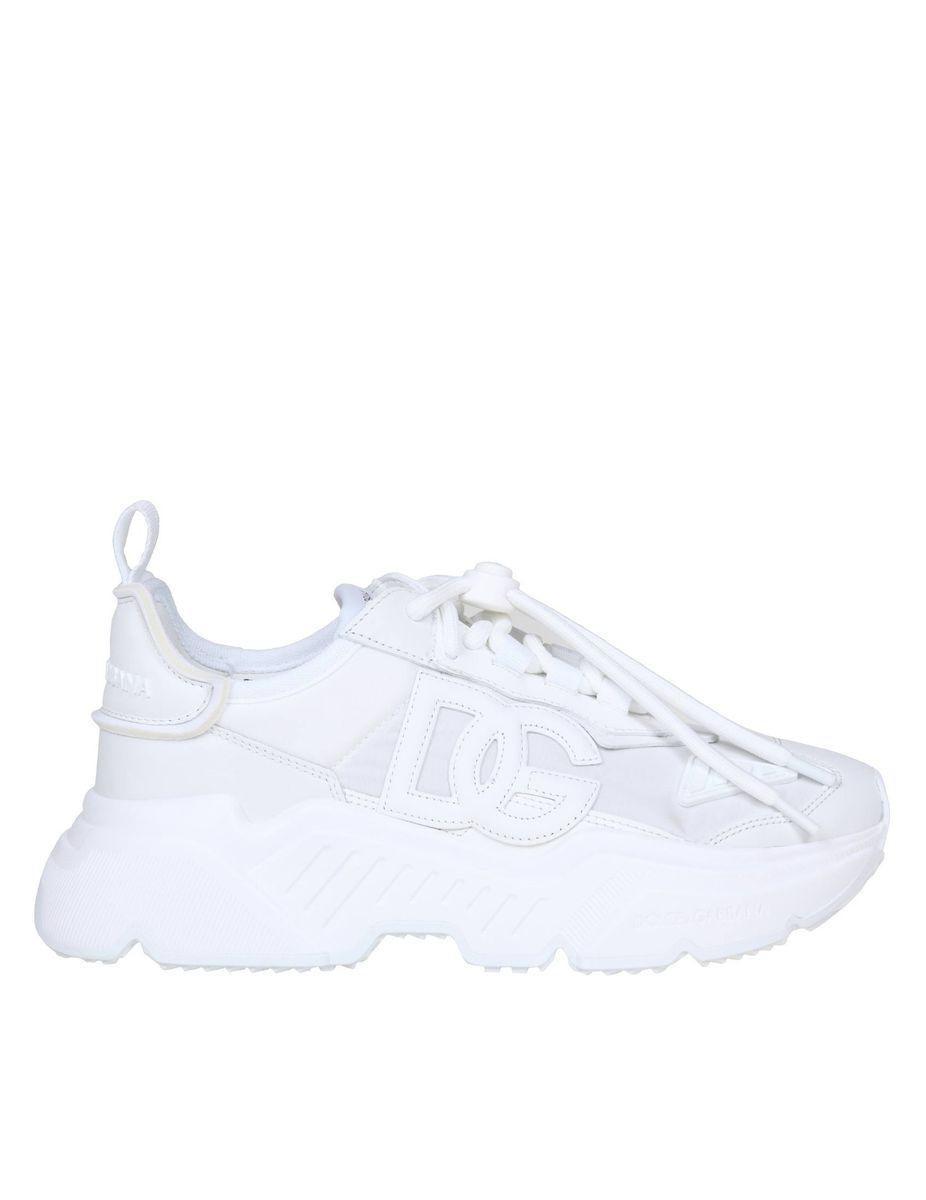 DOLCE & GABBANA Sneakers In White Product Image