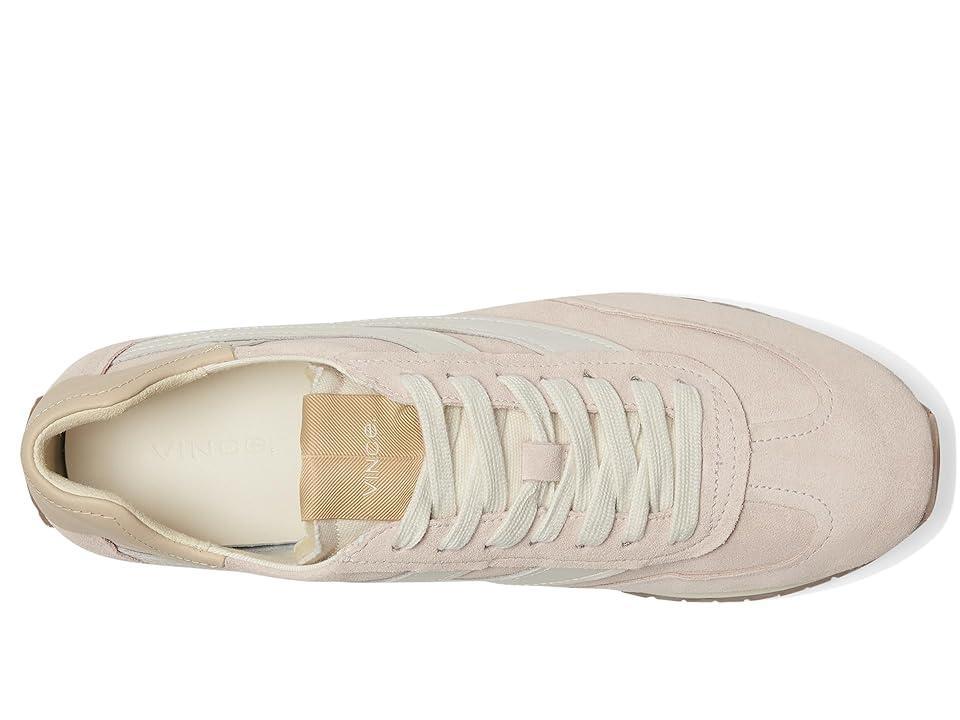 Vince Oasis Runner Lace-Up Sneakers (Rose Water Suede) Women's Shoes Product Image