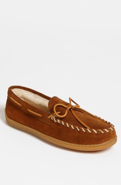 Mens Minnetonka Pile Lined Hardsole Slipper Product Image