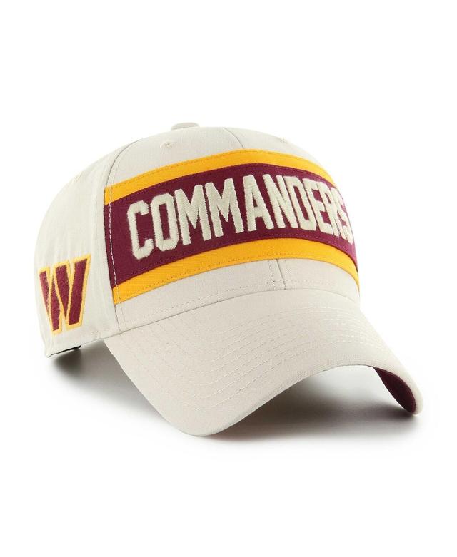 Mens 47 Cream Washington Commanders Crossroad MVP Adjustable Hat Product Image