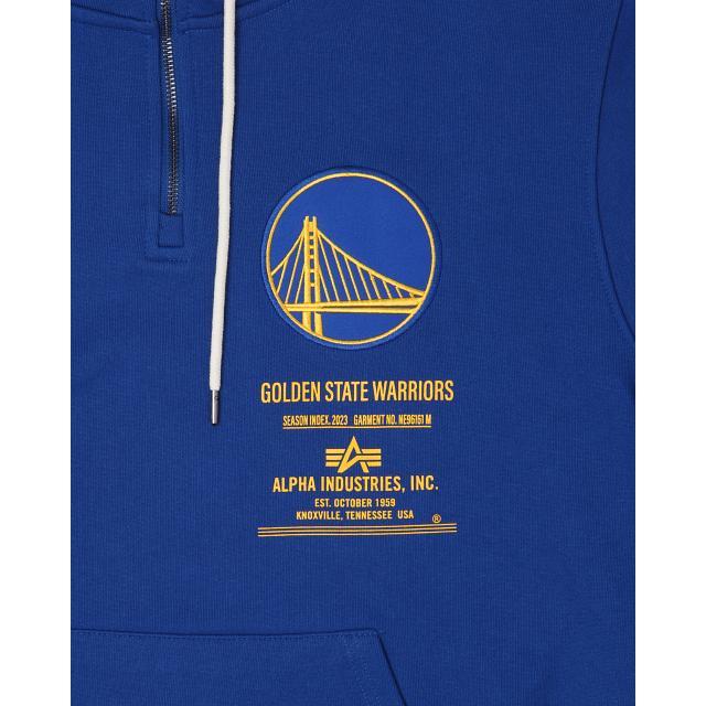 Alpha Industries X Golden State Warriors Zipper Hoodie Male Product Image