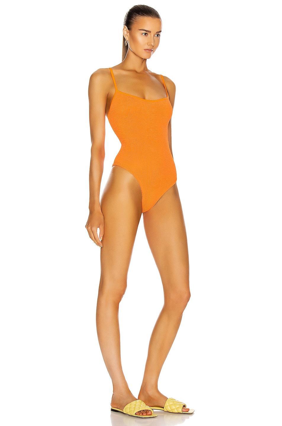 Hunza G Pamela One Piece in Green. Product Image