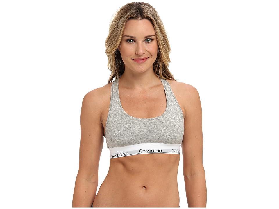 Modern Cotton Racerback Bralette Product Image