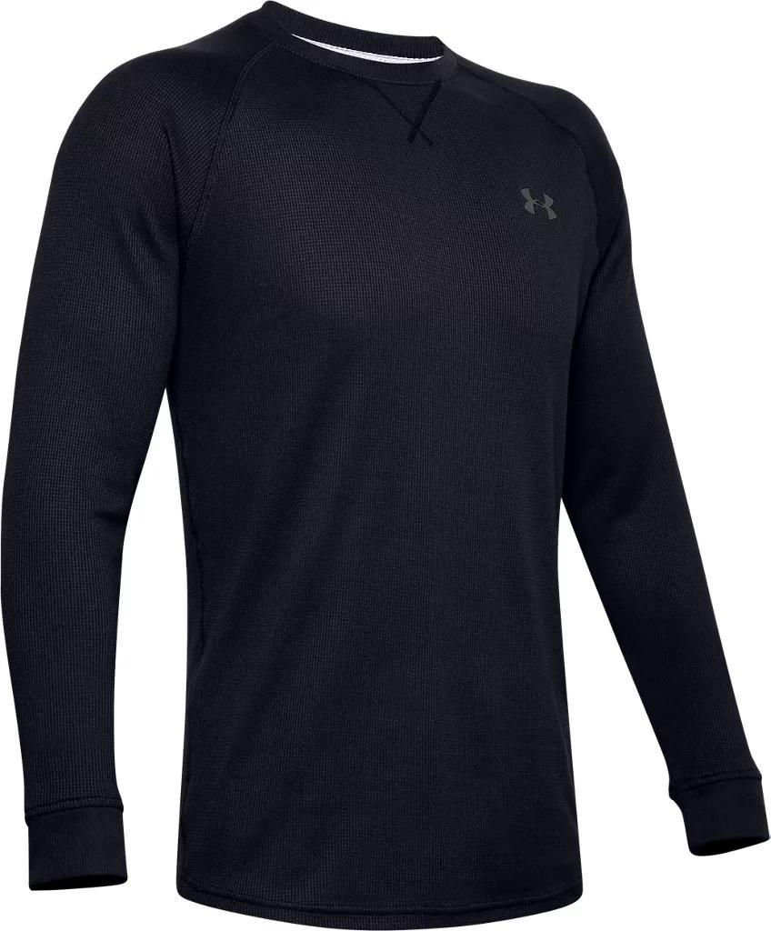 Men's UA Waffle Crew Long Sleeve Product Image