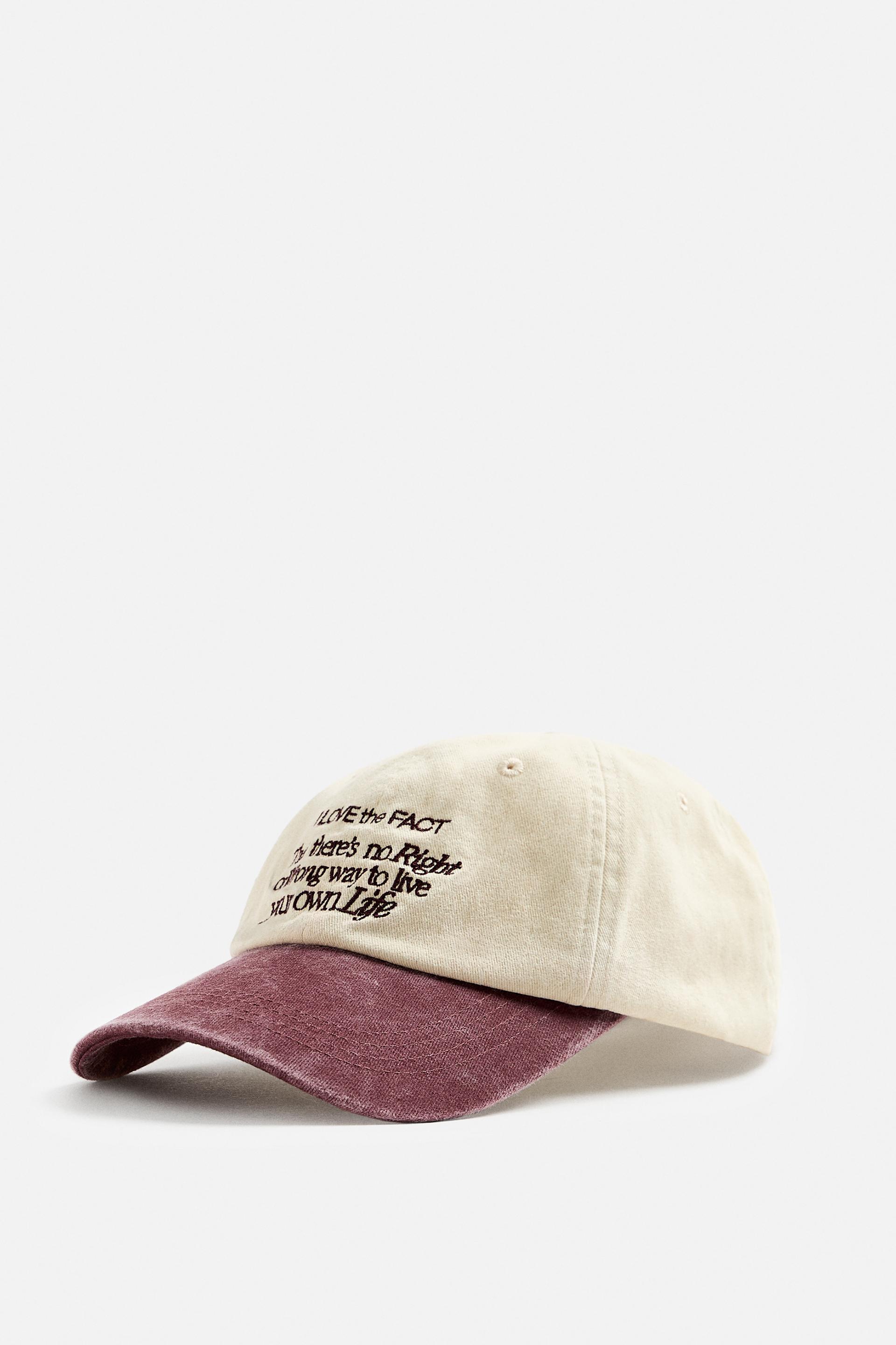 EMBROIDERED TEXT CAP Product Image