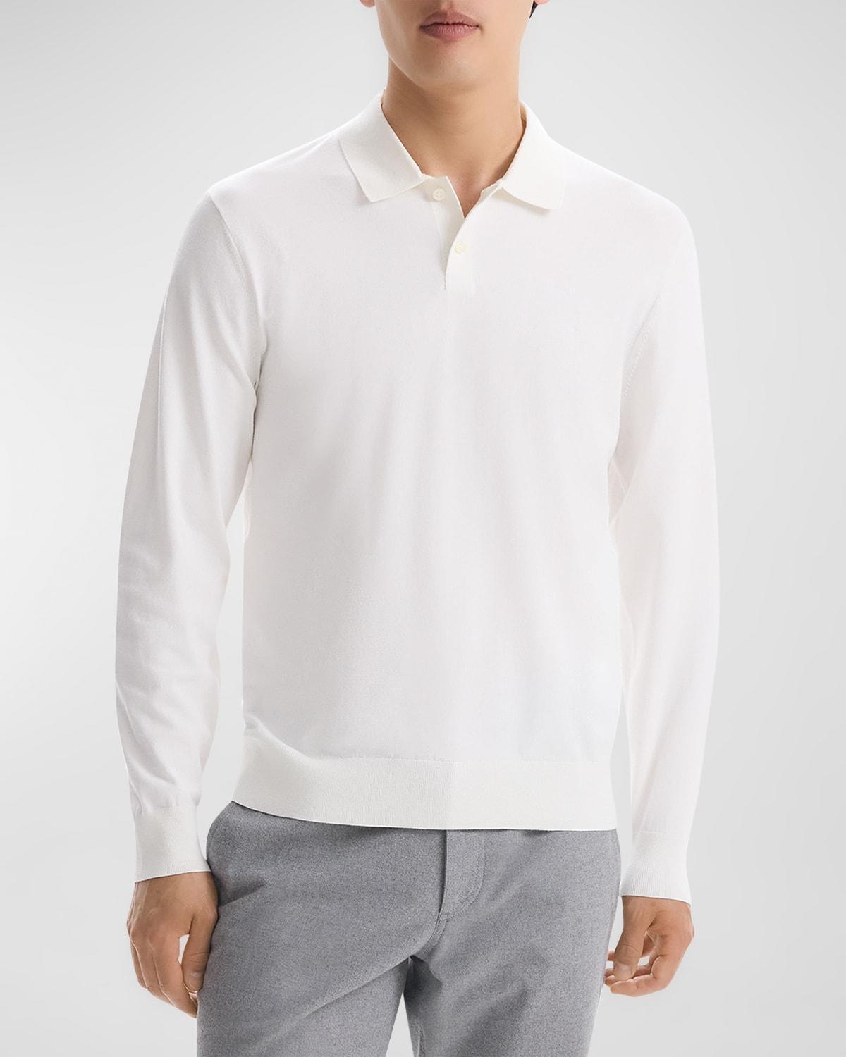 Men's Goris Long-Sleeve Polo Shirt Product Image