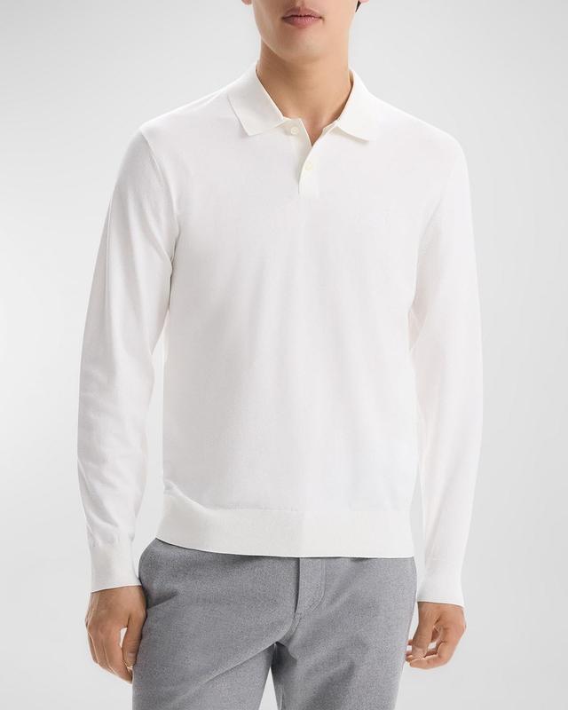 Mens Goris Lightweight Knit Polo Sweater Product Image