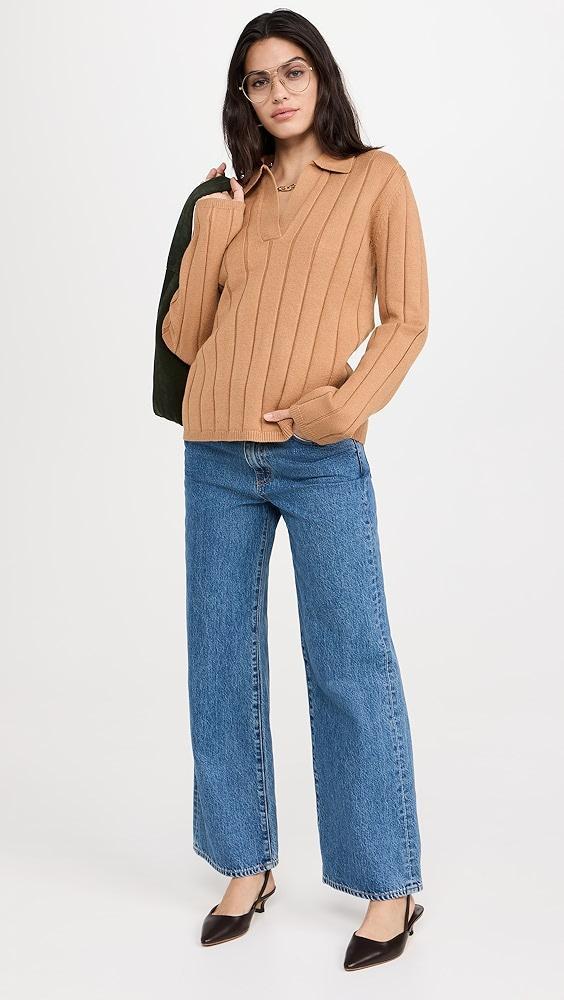 English Factory Texture Knit Top | Shopbop Product Image