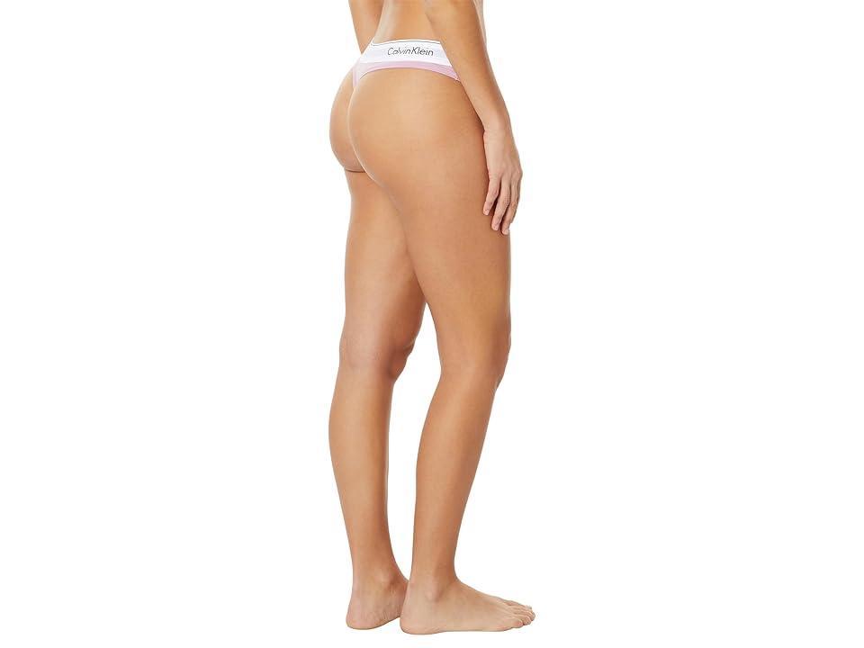 Calvin Klein Underwear Modern Cotton Thong (Mauve Mist) Women's Underwear Product Image