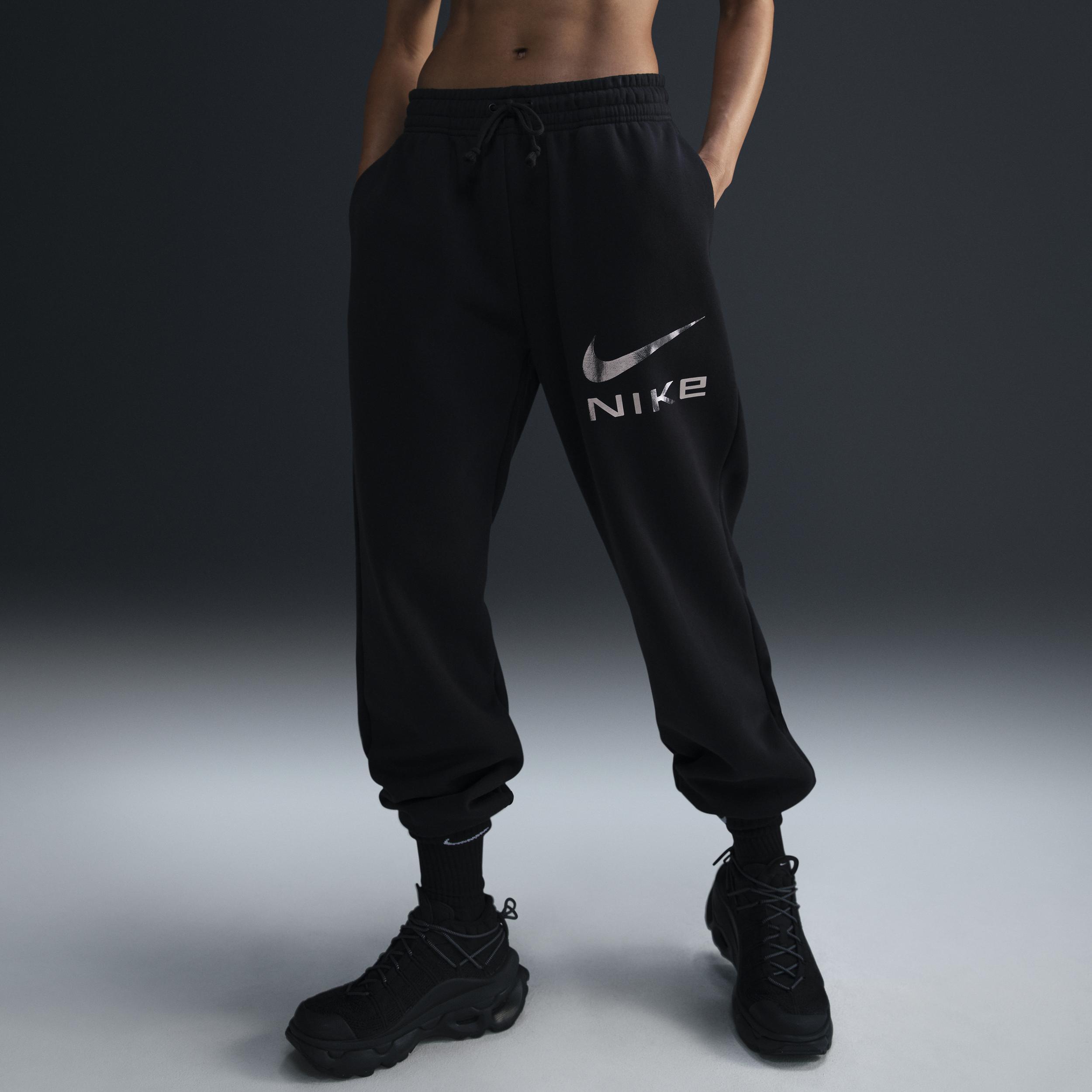 Womens Nike Sportswear Phoenix Fleece High-Waisted Oversized Pants Product Image