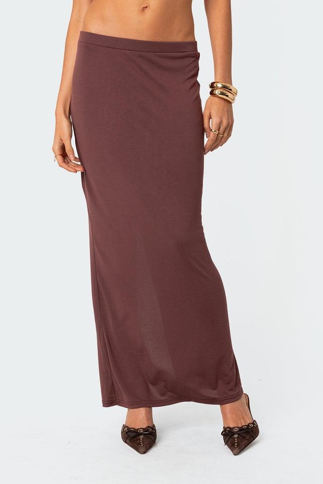 Edikted Womens Kenzie Slit Maxi Skirt Product Image