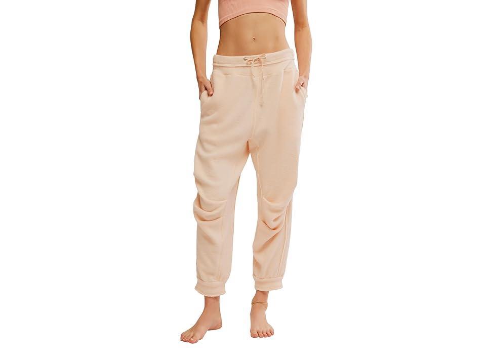 Free People Day Off Fleece Jogger (Tender Peach) Women's Pajama Sets Product Image