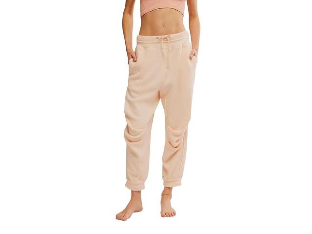 Free People Day Off Fleece Jogger (Tender Peach) Women's Pajama Sets Product Image