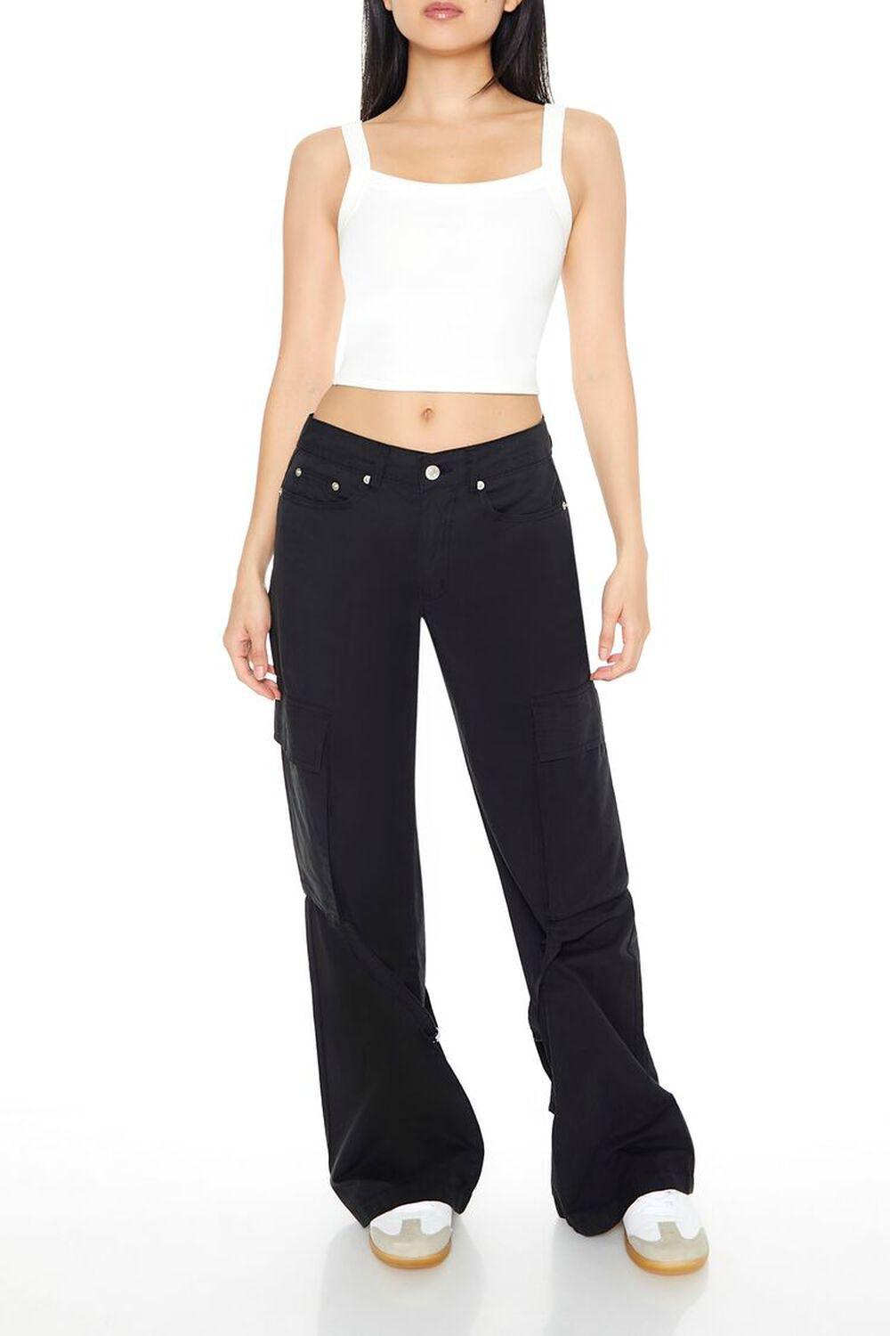 Wide-Leg Cargo Pants | Forever 21 product image