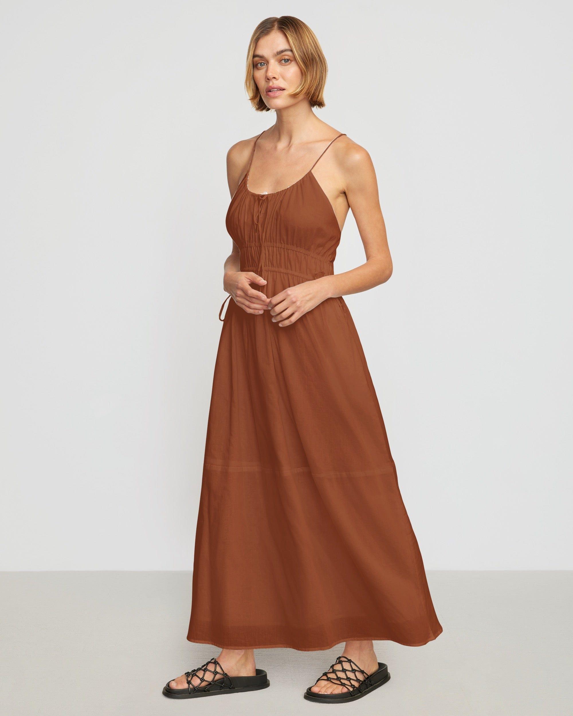 Alessandra Sculpted Cinched-Waist Dress Product Image