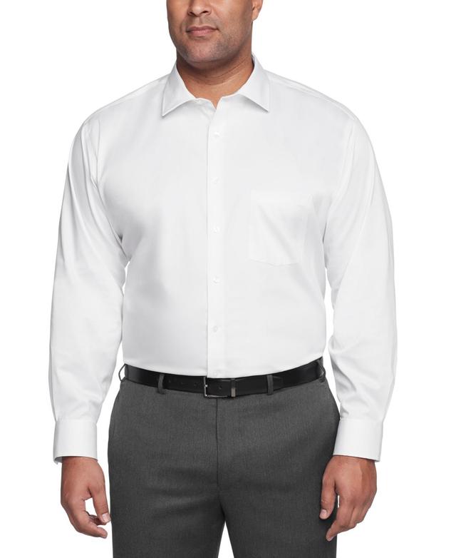 Van Heusen Big Mens Solid Dress Shirt Product Image