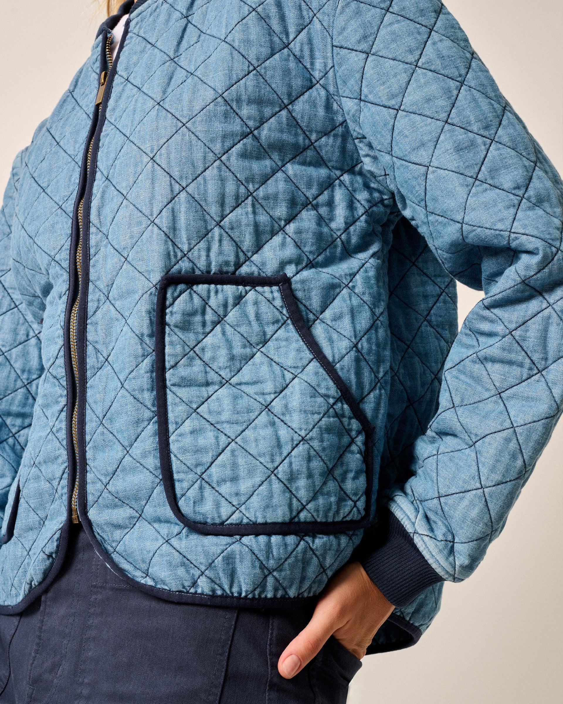 Vivian Quilted Bomber Jacket Female Product Image