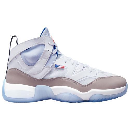 Jordan Mens Jumpman Two Trey - Shoes Beige/White/Blue Product Image