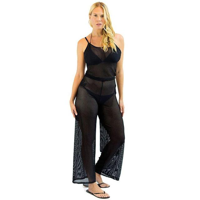 Womens Jordan Taylor Sheer Cover-Up Jumpsuit Product Image