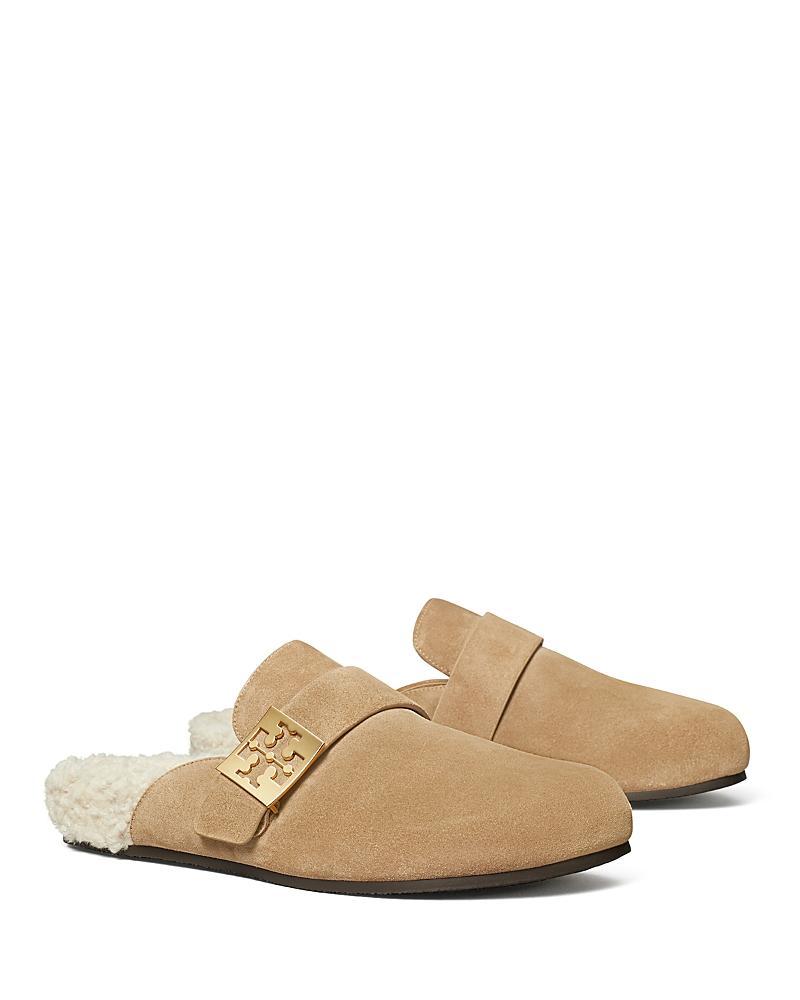 Tory Burch Womens Mellow Shearling Mules Product Image